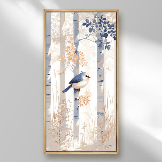 Bluebird in the Trees