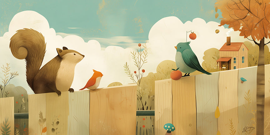 Bird on a Fence